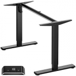 Onkron Desk Frame with Height Adjustment, Black WDF221E-B