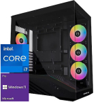 TopPC Intel Core i7 Gen12 Creative (DDR4), Core i7-12700K, 32GB (2x16) DDR4, 16GB (1x16) DDR4, 2TB NVMe Gen4, Windows 11 Pro DATK281-1459301