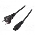 Assmann Power Cord, IEC C5, 1.8m AK-440103-018-S