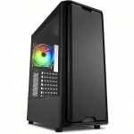 Sharkoon SK3 RGB, Tempered Glass, Black 4044951030170