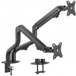 Gembird Adjustable desk 2-display mounting arm, 17-32" MA-DA2-02