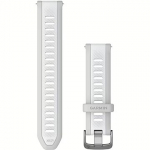 Garmin Silicone band, White - for Forerunner 165/245/55/645, Venu&Venu2, Venu Sq&Venu Sq2, Vivoactive 3/5, Vivomove 3/HR/Luxe/Sport/Style/Trend 010-11251-AH