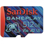 Sandisk Gameplay, microSDXC, 512GB SDSQXAV-512G-GN6XN