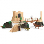 Schleich Figures set Dino Temple Conquest 42656