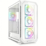 Sharkoon AK5G RGB, Tempered Glass, White 4044951041848