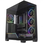 Modecom Volcano Stellar Plus ARGB 5F, Tempered Glass, Black AT-STELLAR-PLUS-5F-ARGB-10