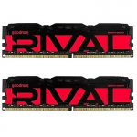 Goodram Rival Radiant, DDR4, 64GB, 3200MHz, CL18, Kit of 2 GGRRD4-32L18/64GDC