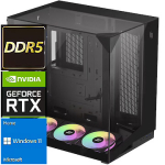 TopPC Intel Core i3 GMNG (DDR5), Core i3-14100, 16GB (2x8) DDR5, GeForce RTX 3050, 480GB NVMe, Windows 11 Home DATK290-1451402