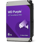 Western Digital Purple, 6TB, 5400rpm, 256MB, SATA III, CMR WD64PURZ
