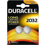 Duracell CR2032 3V, x2 DL2032B2