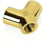 Bitspower True Brass Y-Block Ultimate With Triple IG1/4 BP-YBU-TB