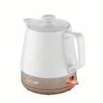 Concept ceramic kettle RK0060, White/Brown RK0060