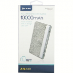 Platinet Fabric, 10000 mAh, Light Grey 44243