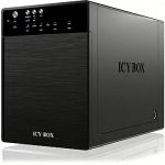 Raidsonic Icy Box External 4x JBOD Enclosure, eSATA, USB3.0, 3.5" SATA IB-3640SU3