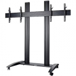 Edbak Premium line videoconferencing cart for 2 screens, 42-55" TRV300