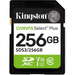Kingston Canvas Select Plus, 256GB, SDXC SDS3/256GB