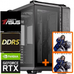 TopPC Intel Core i9 Gen14 Gaming (DDR5) TUF Gaming Powered by ASUS, Core i9-14900KF, 64GB (2x32) DDR5, GeForce RTX 5080, 2TB NVMe Gen4, no OS DATK346-1276603