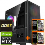 TopPC AMD Ryzen 9 (Zen 5) GMNG, 64GB (2x32) DDR5, GeForce RTX 5080, 1TB NVMe Gen5, no OS DATK384-1310003