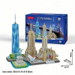 Cubicfun Puzzle 3D City Line New York 306-20255