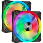 Corsair iCUE QL140 RGB PWM, Dual Fan Kit with Lighting Node CORE CO-9050100-WW