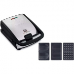 Tefal SW 852D Snack Collection, Black/Stainless steel SW 852D