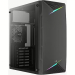 AeroCool TALON-A-BK-v1 RGB, Black, Tempered Glass AEROPGSTALON-A-BK-V1