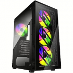 FSP CMT192, Tempered Glass, Black POC0000156