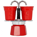 Bialetti Mini Express, Red - 2 cups
