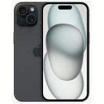 Apple iPhone 15, 128GB, Black MTP03ZD/A