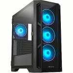 Chieftec APEX A-RGB, Tempered Glass, Black GA-01B-TG-OP