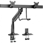 V7 Dual Monitor Heavy Duty Gas Spring Bar Mount, 17-32" DM1HDD