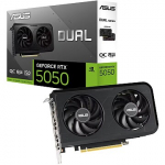 Asus GeForce RTX 5050, 8GB GDDR6, Dual OC (DLSS 4) DUAL-RTX5050-O8G