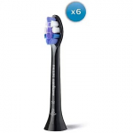 Philips Sensitive HX6056/88 Electric toothbrush heads 6 pcs / black HX6056/88