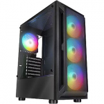 Rampage Shiva, Tempered Glass, Black SHIVA