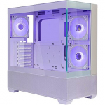 Cooler Master Elite 690 Wood, Tempered Glass, White E690-WHNN-S00