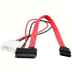 Akasa AK-CB050-40, SATA Data/Mini Power to Sata Data/Molex, 0.4m AK-CB050-40