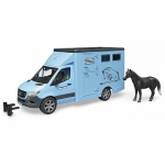 Bruder Car Mercedes Benz Sprinter for horse transportation BR-02674