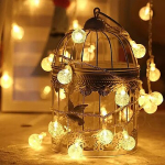 RoGer Bulb String Lights 100 LED / Warm-White / 10m RO-BSL-LED-10M