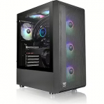 Thermaltake S200 TG ARGB, Tempered Glass, Black CA-1X2-00M1WN-00