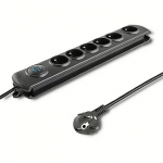 Qoltec Surge protector 6 sockets 5m 50172