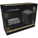 Lc-power LC6850G-SI 3.1, 850W, 80PLUS Gold, ATX 3.1, PCIe 5.1 LC6850G-SI 3.1