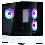 Zalman P30, Tempered Glass, Black/White P30 BW