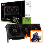 Asus GeForce RTX 5080, 16GB GDDR7, ProArt OC Edition (DLSS 4) PROART-RTX5080-O16G