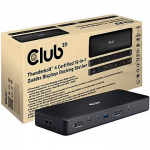 Club3D CSV-1583 laptop dock/port replicator Wired Thunderbolt 4 CSV-1583