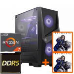 TopPC MSI Gaming AMD Advanced, 750W, Ryzen 7 7700, 240mm Liquid Cooler, GeForce RTX 5080, 2TB NVMe Gen4 DATK375-1313605