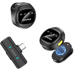 Awei Lavalier MK3 Duo, black AWE000303