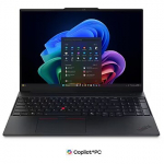 Lenovo Laptop ThinkPad E16 G3 22AY0089PB W11Pro Ultra 7 258V/32GB/1TB/INT/16.0 WUXGA/Black/1YR Premier + 3YR OS + CO2 OFFSET 22AY0089PB