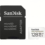 Sandisk High Endurance, microSDXC, 128GB, UHS-1, U3, V30 +Adapter SDSQQNR-128G-GN6IA