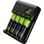 Green Cell VitalCharger charger 4x Batteries AA 2000mAh GRSETGC01