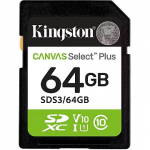 Kingston Canvas Select Plus, 64GB, SDXC SDS3/64GB